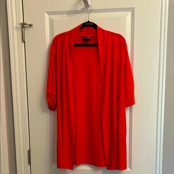 Antthony Jackets & Blazers - Antthony Bold Coral Top